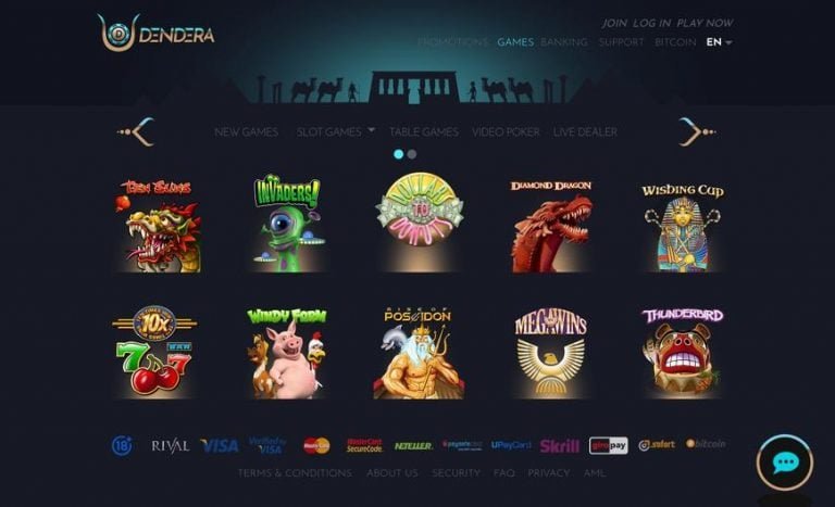 Overview of dendera casino Overview of dendera casino